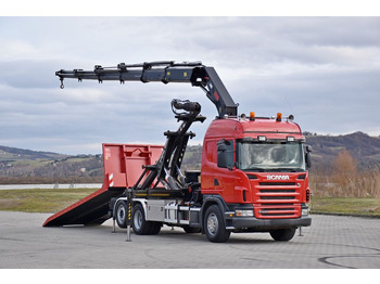 Камион пътна помощ Scania G 400 * Abschleppwagen 6,40m* KRAN + FUNK * TOP: снимка 2