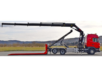 Камион пътна помощ Scania G 400 * Abschleppwagen 6,40m* KRAN + FUNK * TOP: снимка 5
