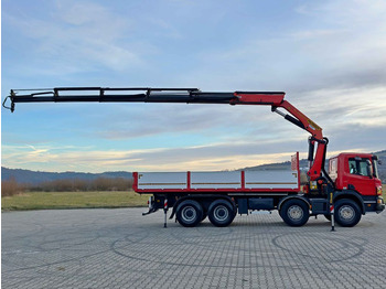 Самосвал камион, Камион с кран Scania P 400 Kipper 6,80 m * PK 33002-EH D + FUNK * 8x4: снимка 5