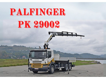 Камион с кран SCANIA P 420