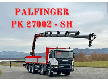 Камион с кран SCANIA P 450