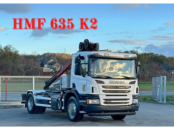 Камион с кран SCANIA P 250