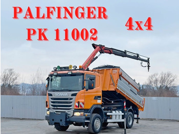 Камион с кран SCANIA R 420
