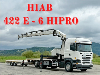Камион с кран SCANIA R 440