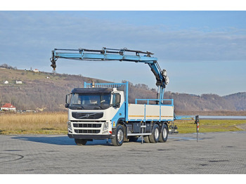 Самосвал камион, Камион с кран Volvo FM 410 * HIAB 166 E-4 HIDUO /FUNK *6x4: снимка 2