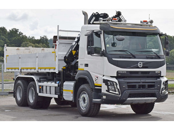 Самосвал камион Volvo FMX 460 Kipper 5,40m *ATLAS 172.3E/FUNK *6x4: снимка 4