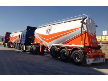 Нови Полуремарке цистерна За превоз на цимент LIDER 2022 MODEL NEW CEMENT TANKER: снимка 3