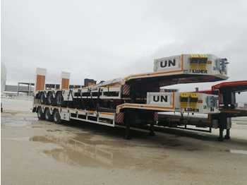 Нови Нискорамна площадка полуремарке За превоз на тежка техника LIDER 2022 READY IN STOCK 50 TONS CAPACITY LOWBED [ Copy ]: снимка 1