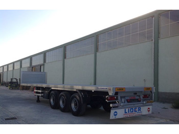 Нови Бордово полуремарке/ Платформа LIDER 2024 Model NEW trailer Manufacturer Company READY: снимка 4