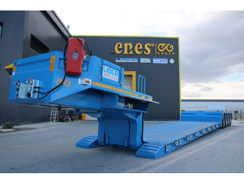 Нови Нискорамна площадка полуремарке За превоз на тежка техника LIDER 2025 READY IN STOCK UNUSED FRONT LOADING: снимка 3