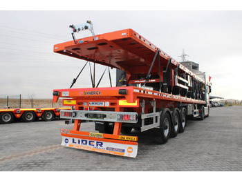 Нови С плъзгащ под полуремарке За превоз на контейнери LIDER NEW 2025 MODELS YEAR (MANUFACTURER COMPANY LIDER TRAILER: снимка 4