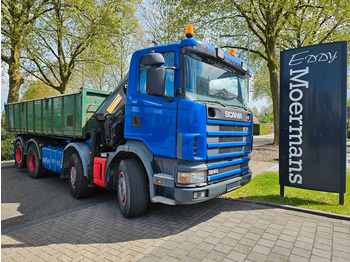 Камион с кран SCANIA R124