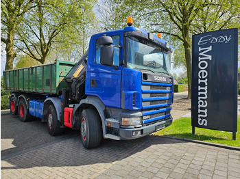 Камион с кран SCANIA R124