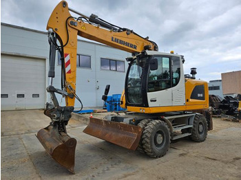 Колесен багер LIEBHERR A916: снимка 2