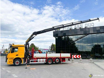 Бордови камион, Камион с кран Mercedes-Benz ACTROS 2543 6x2 PalfingerPK 26002 EH Crane: снимка 2