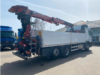 Бордови камион, Камион с кран Mercedes-Benz ACTROS 2544: снимка 4 Бордови камион, Камион с кран Mercedes-Benz ACTROS 2544: снимка 4