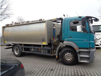 Самосвал камион, Камион с кран Mercedes-Benz Axor 1824 Tipper Crane Palfinger PK 4501: снимка 2