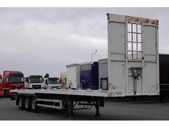 Бордово полуремарке/ Платформа SAMRO