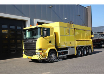 Каналопочистваща машина Scania R580 V8 8X4 Szippantóskocsi: снимка 1