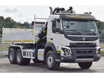 Самосвал камион, Камион с кран Volvo FMX 460: снимка 4 Самосвал камион, Камион с кран Volvo FMX 460: снимка 4