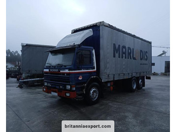Камион с брезент SCANIA P 93M 250 | 6X2 8 tyres | Manual injector pump |: снимка 2