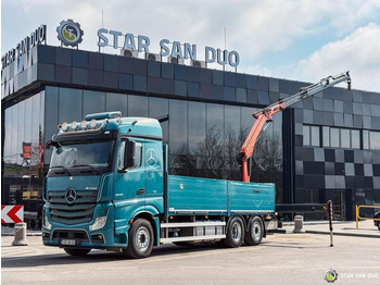 Камион с кран MERCEDES-BENZ Actros 2545