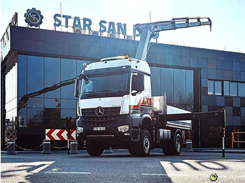 Камион с кран MERCEDES-BENZ Arocs 1851
