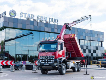 Камион с кран MERCEDES-BENZ Arocs 3345