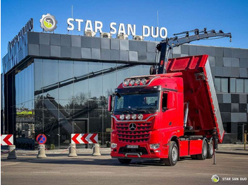 Камион с кран MERCEDES-BENZ Arocs