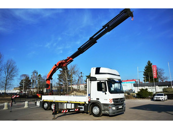 Камион с кран MERCEDES-BENZ Actros 2546