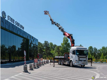 Камион с кран SCANIA G 490