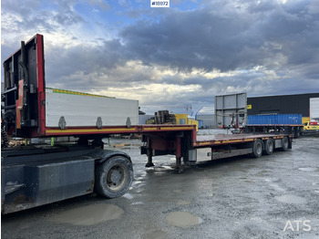 Нискорамна площадка полуремарке HRD 3 akslet  jumbosemi: снимка 3