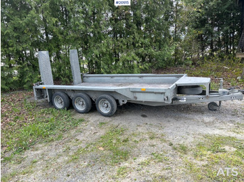 Нискорамна площадка ремарке Ifor Williams Maskinhenger: снимка 3