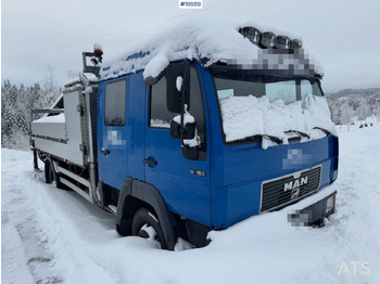 Камион с кран MAN