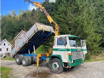 Камион с кран SCANIA LB