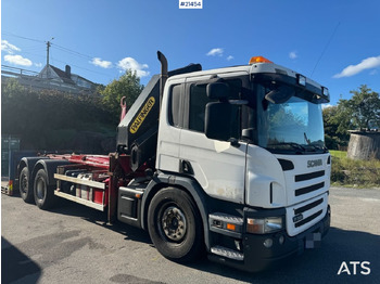 Камион с кран SCANIA P 340