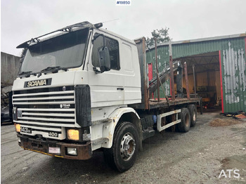 Камион за дърва SCANIA R143