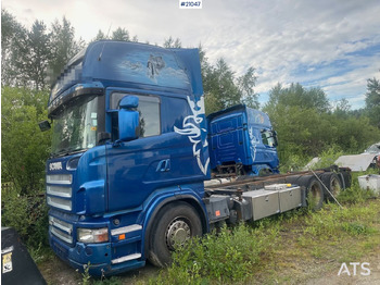 Контейнеровоз/ Сменна каросерия камион SCANIA R 500