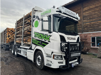 Камион за дърва SCANIA R