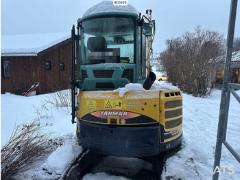 Мини багер Yanmar VIO57-U graver m/rototilt og 3 skuffer.: снимка 4