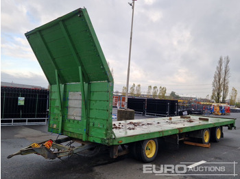 Бордово ремарке/ Платформа