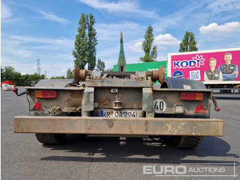 Мултилифт/ Лифтдъмпер ремарке Pal-Lift 3 Axle Hook Loader Traler, Reverse Camera: снимка 4