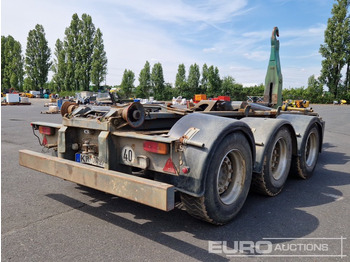 Мултилифт/ Лифтдъмпер ремарке Pal-Lift 3 Axle Hook Loader Traler, Reverse Camera: снимка 5