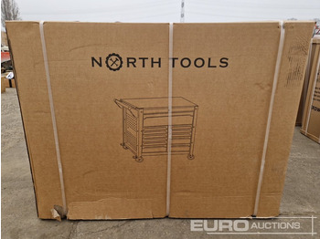Оборудване за гаражи/ Работилници Unused NORTH-TOOL JUMBO-PRO 12 Drawer Tool Cabinet,  Professional Tools: снимка 2