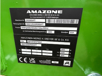 Сеялка Amazone Cirrus 6003-2: снимка 2