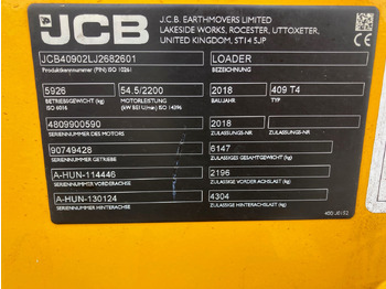 Товарач JCB Radlader Typ 409: снимка 2