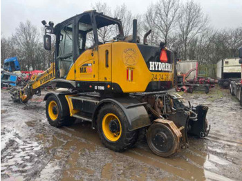 Колесен багер HYDREMA CONSTRUCTION EXCAVATOR MX16 RAIL: снимка 4