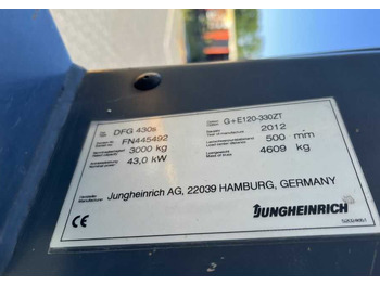 Дизелов мотокар Jungheinrich DFG430s: снимка 4