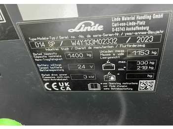 Стакер Linde D14SP: снимка 4