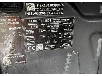 Електрокар Linde E12-02: снимка 4
